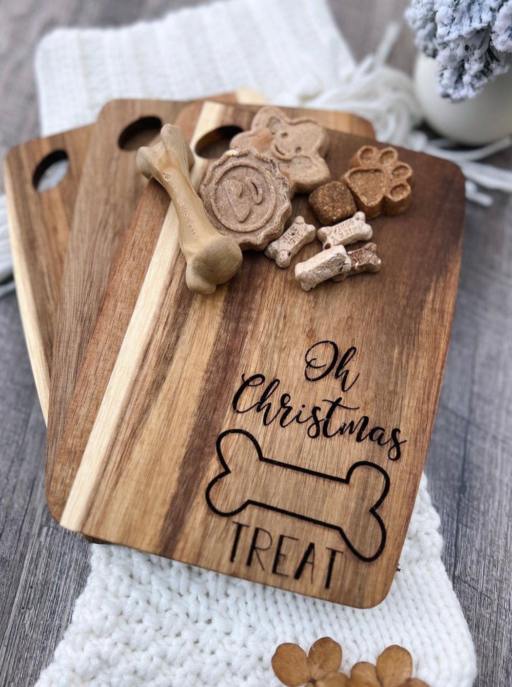 Dog Christmas Charcuterie Board