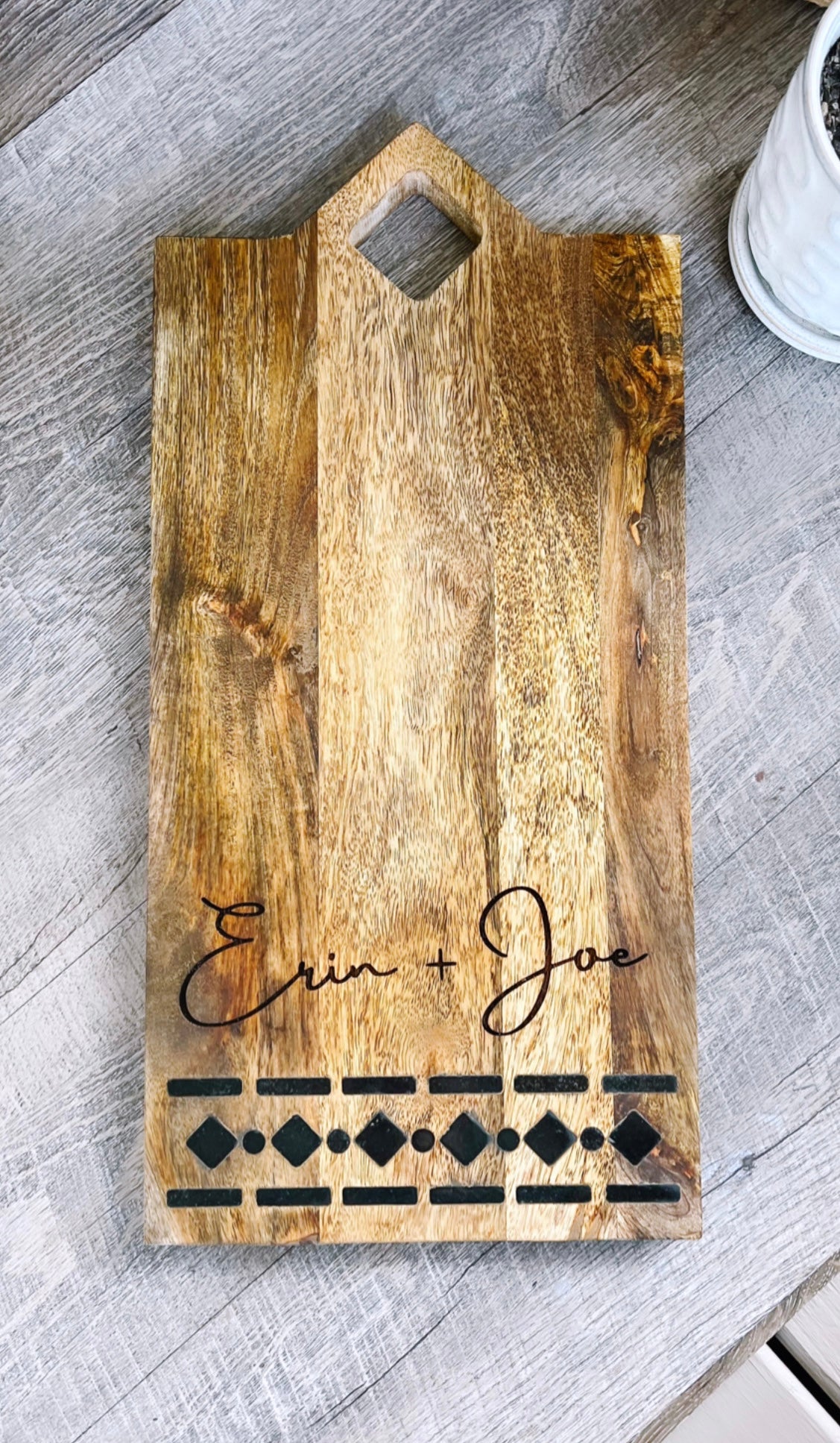 Custom Engraved Charcuterie Board