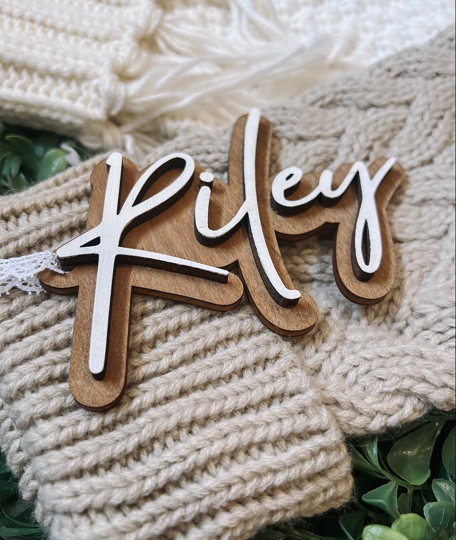 Personalized Christmas Stocking Tags