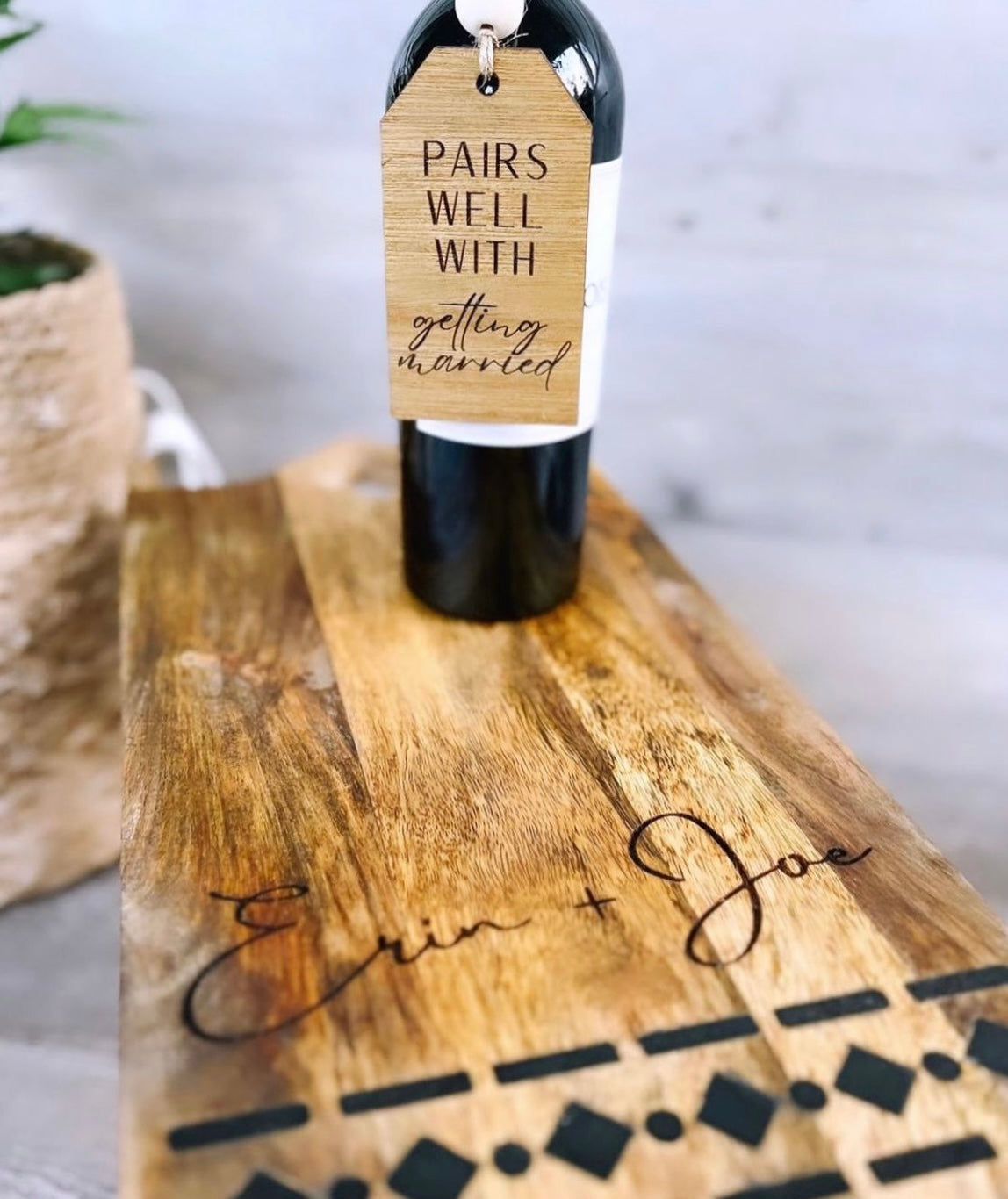 Custom Engraved Charcuterie Board