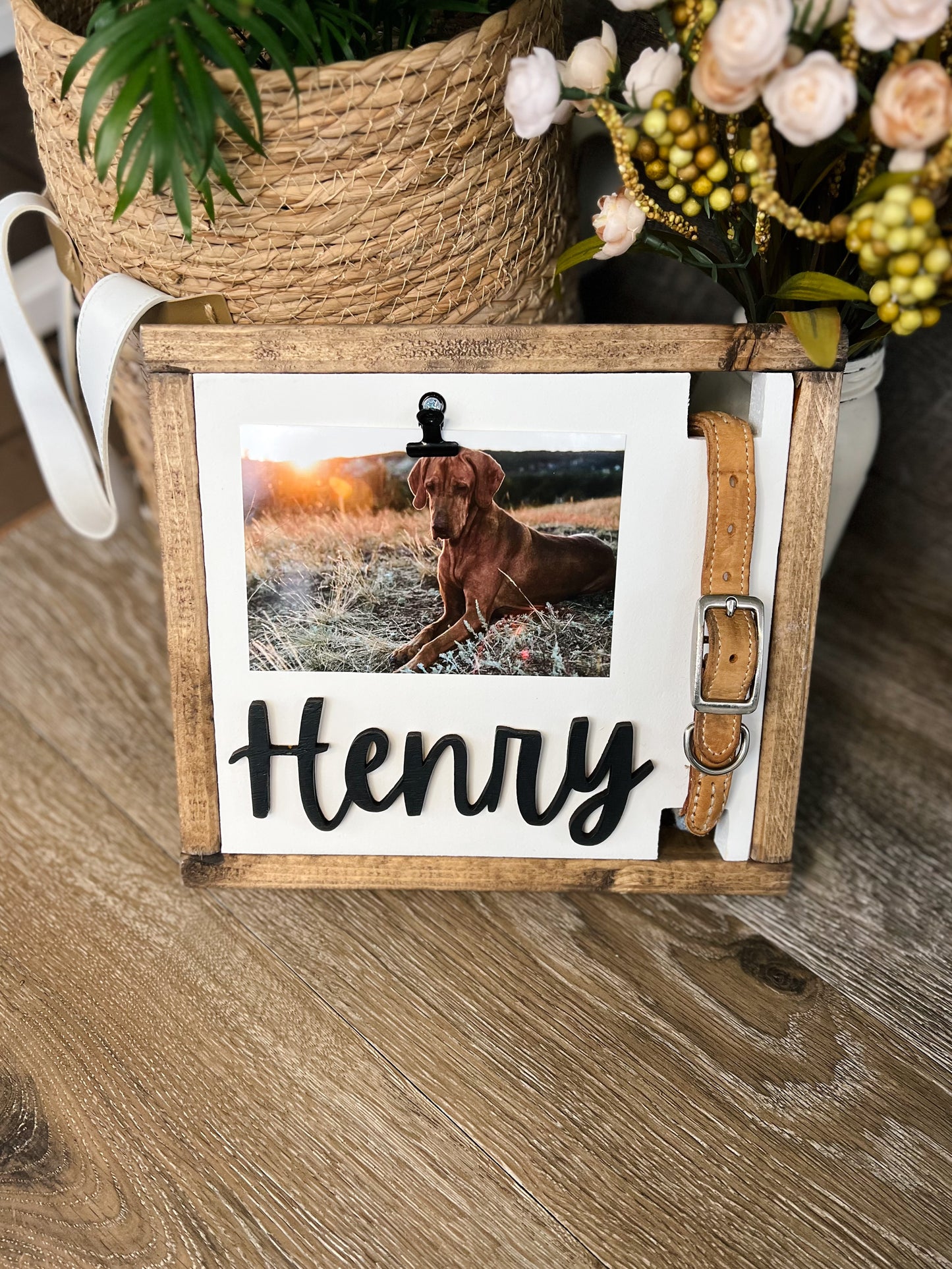 Classic Pet Memorial Dog Collar Holder
