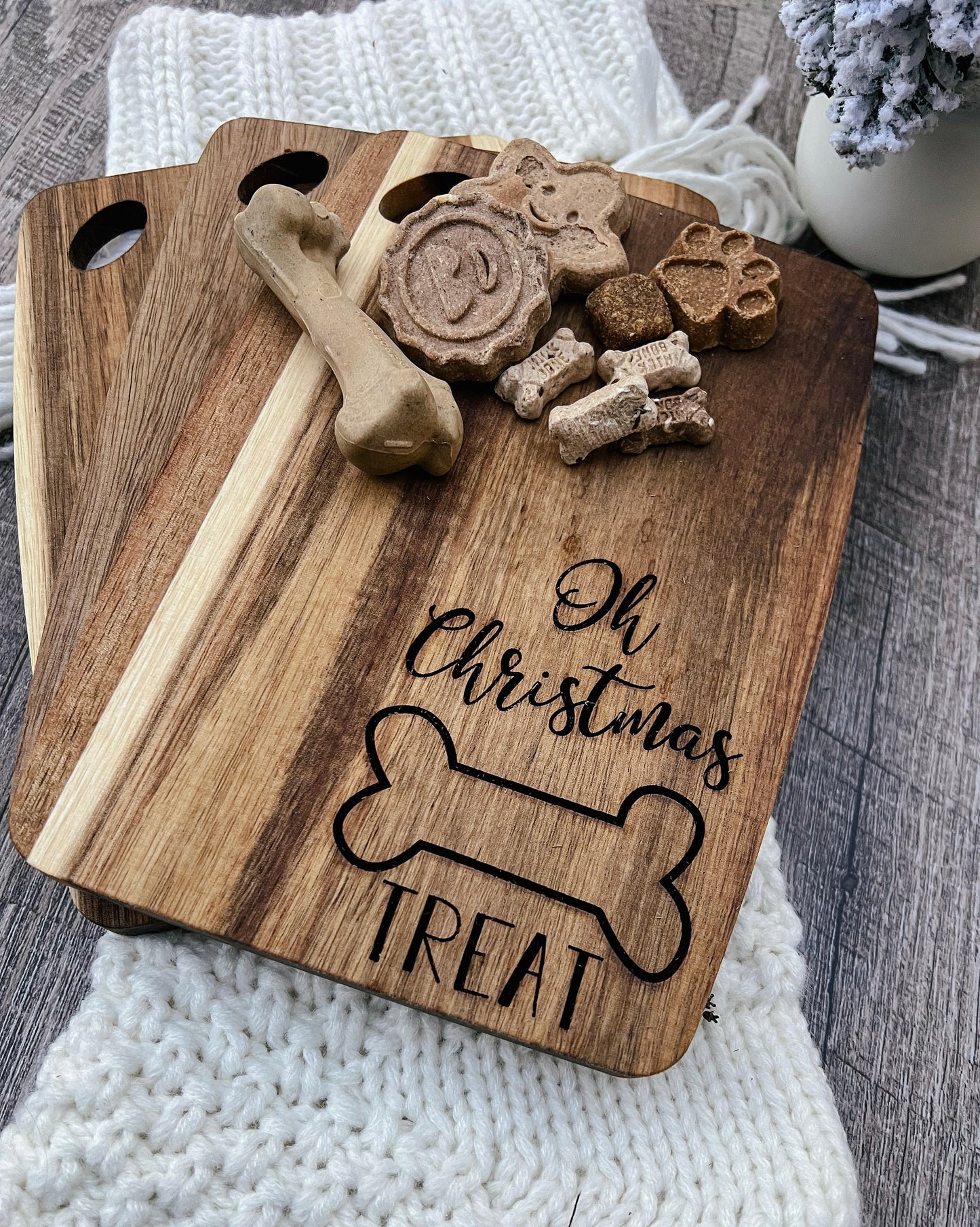 Dog Christmas Charcuterie Board