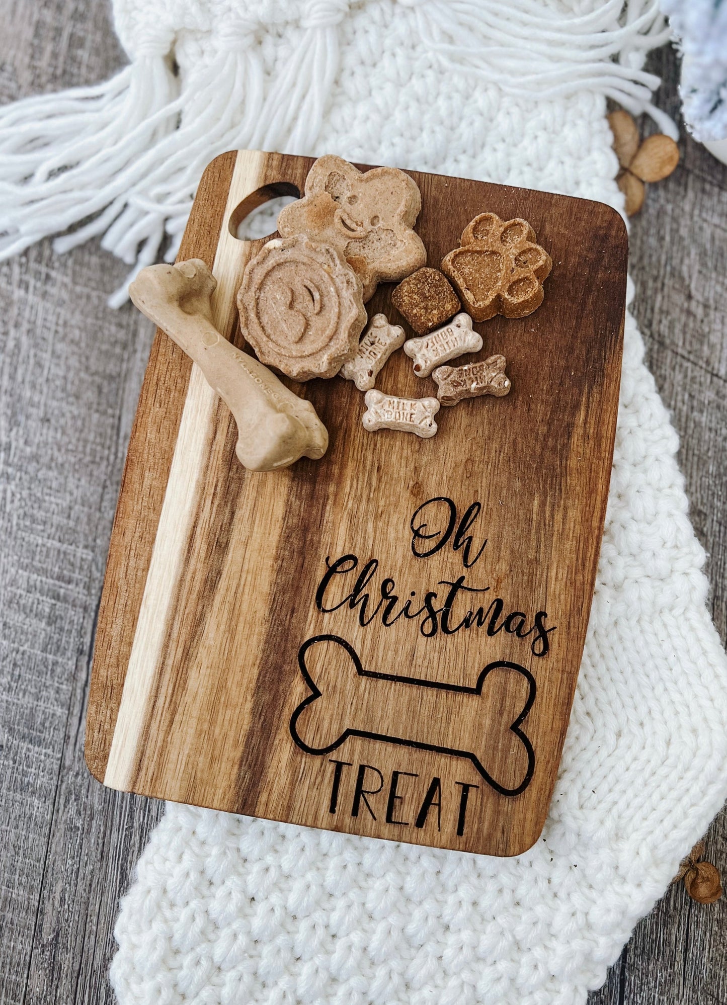 Dog Christmas Charcuterie Board