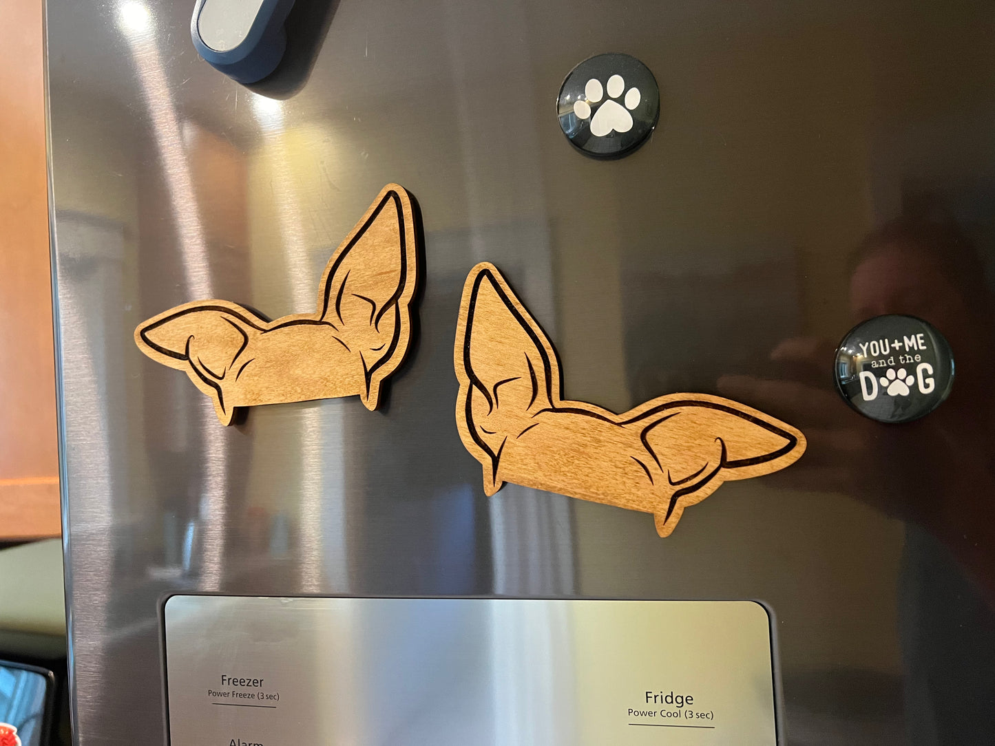 Dog Ear Fridge Magnet - Custom Dog Ear Outline