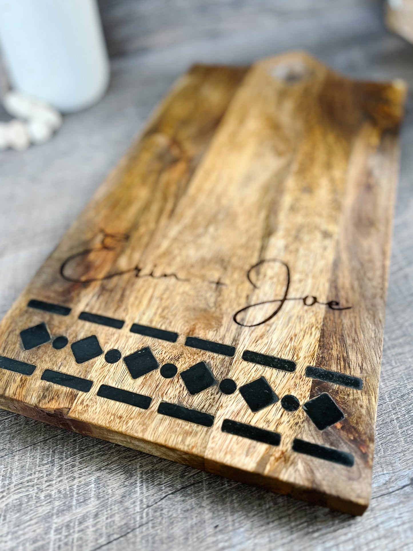 Custom Engraved Charcuterie Board