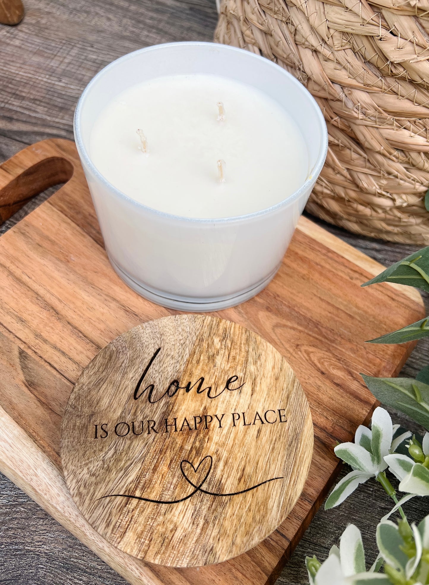 Soy Candle - Home Is Our Happy Place