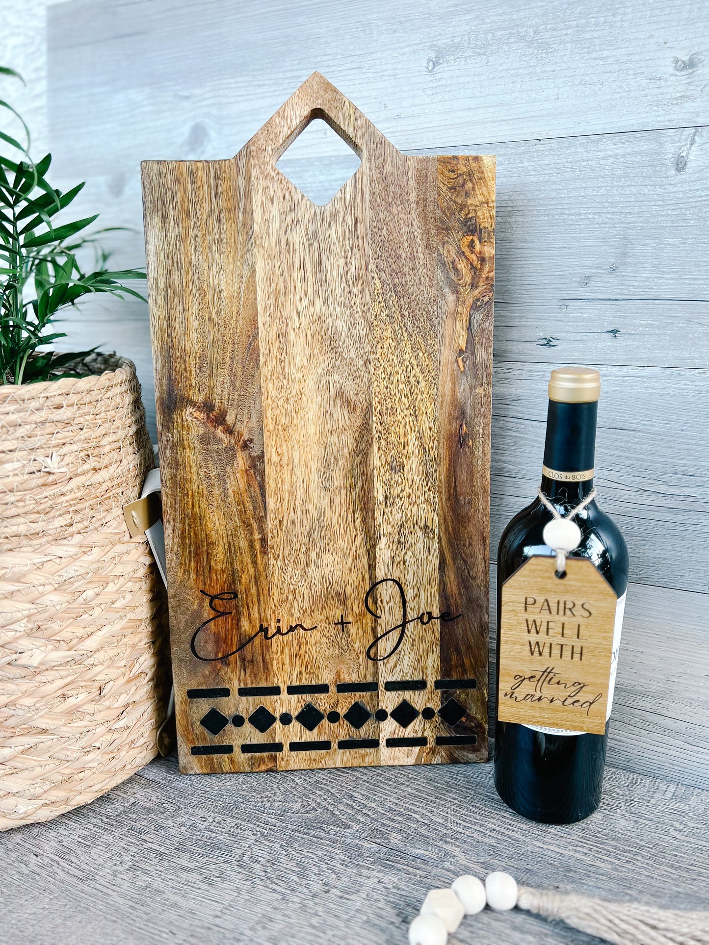 Custom Engraved Charcuterie Board