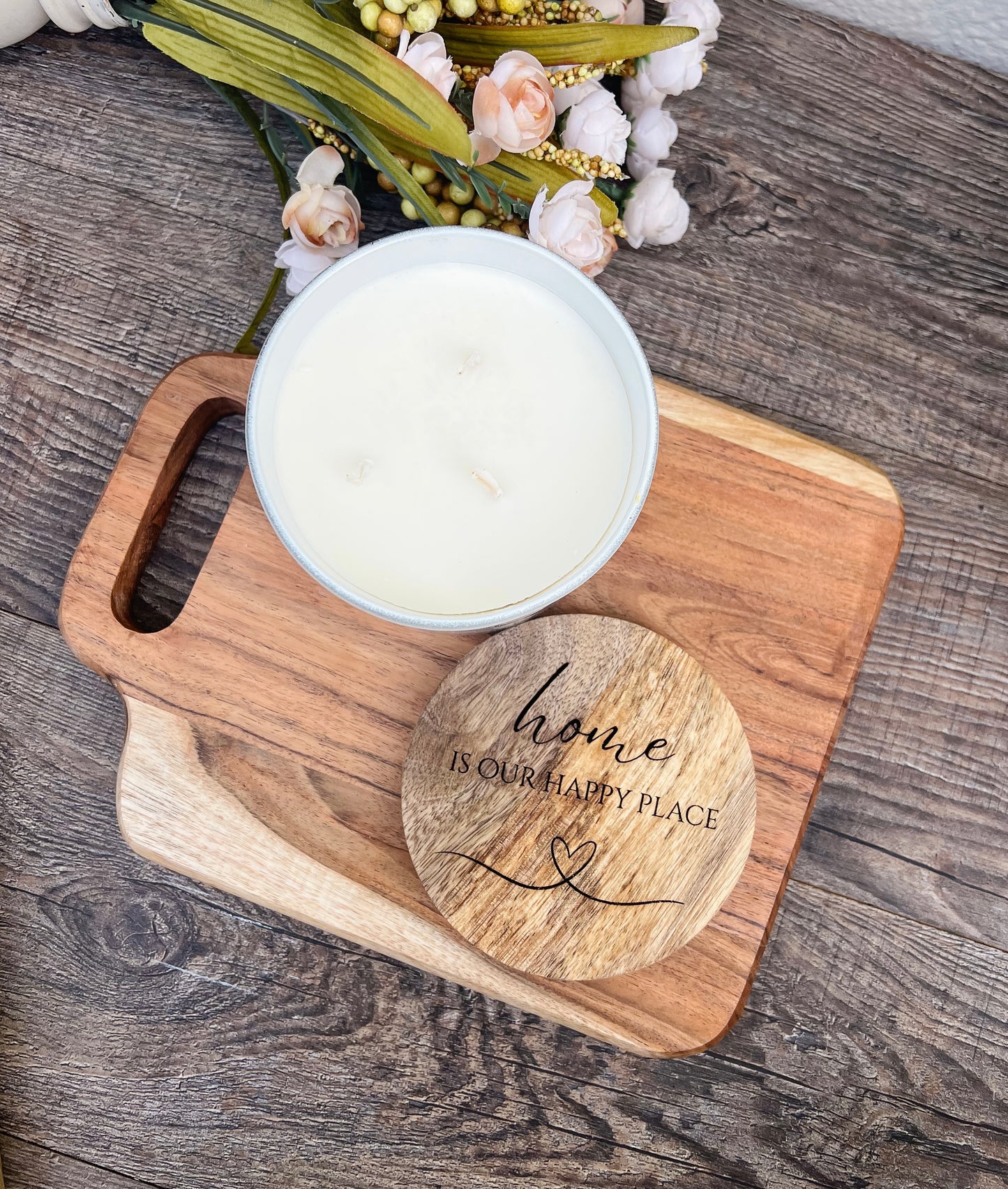 Soy Candle - Home Is Our Happy Place