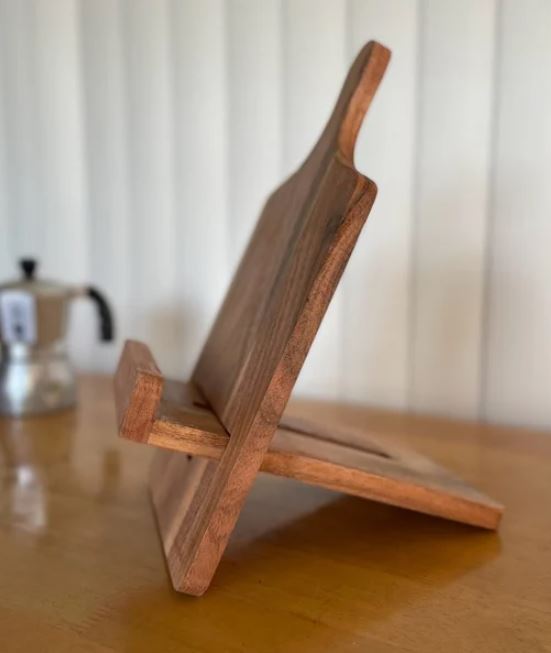 Custom Recipe Holder - Engraved Cookbook Stand