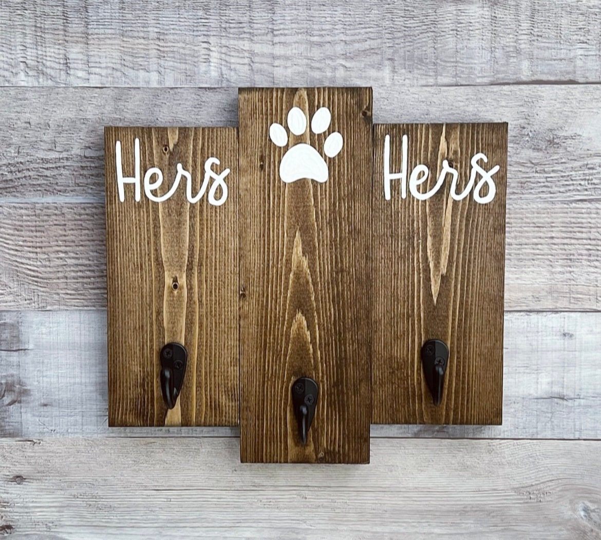 LGBTQ+ Wedding Gift - Dog Leash and Key Holder for Same Sex Couples