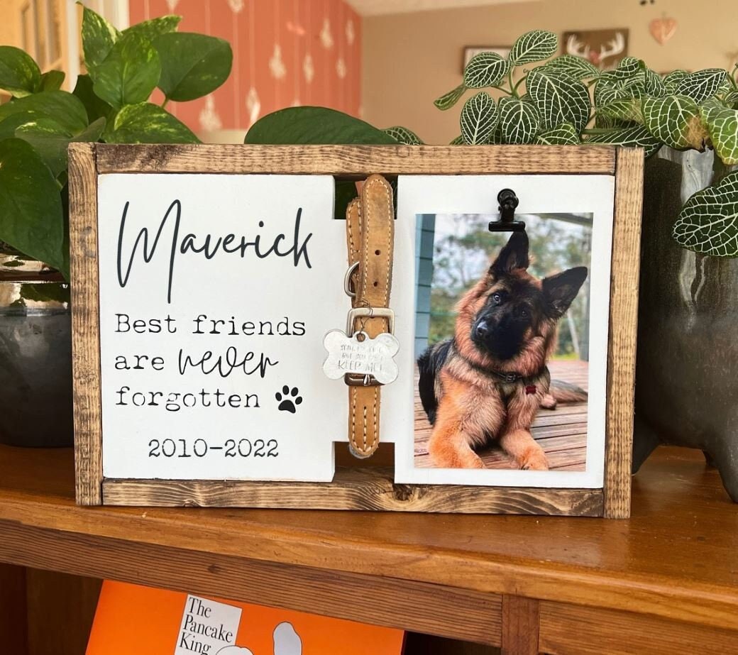 Best Friends are Never Forgotten - Pet Memorial Keepsake