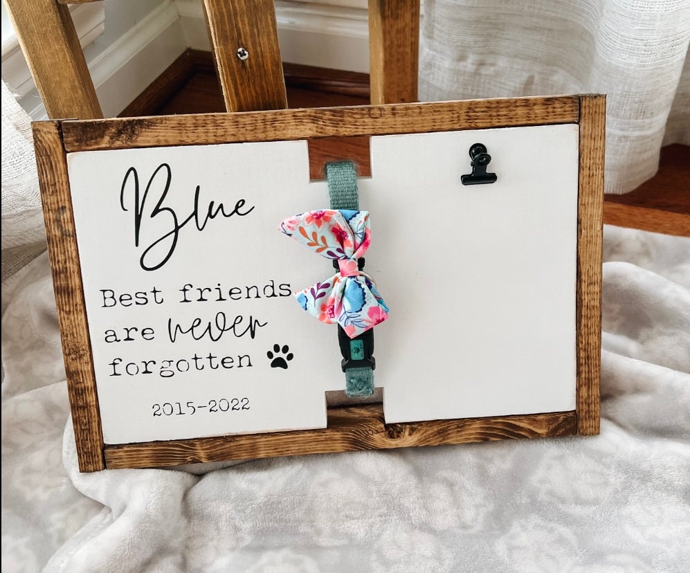 Best Friends are Never Forgotten - Pet Memorial Keepsake