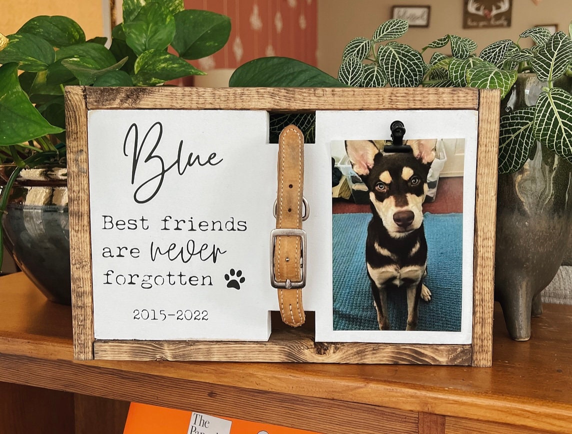 Best Friends are Never Forgotten - Pet Memorial Keepsake