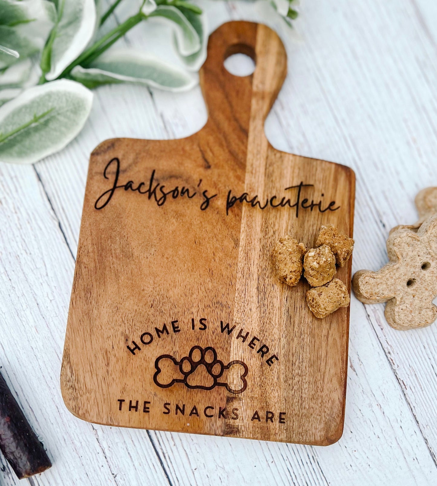 Personalized Dog Charcuterie Board