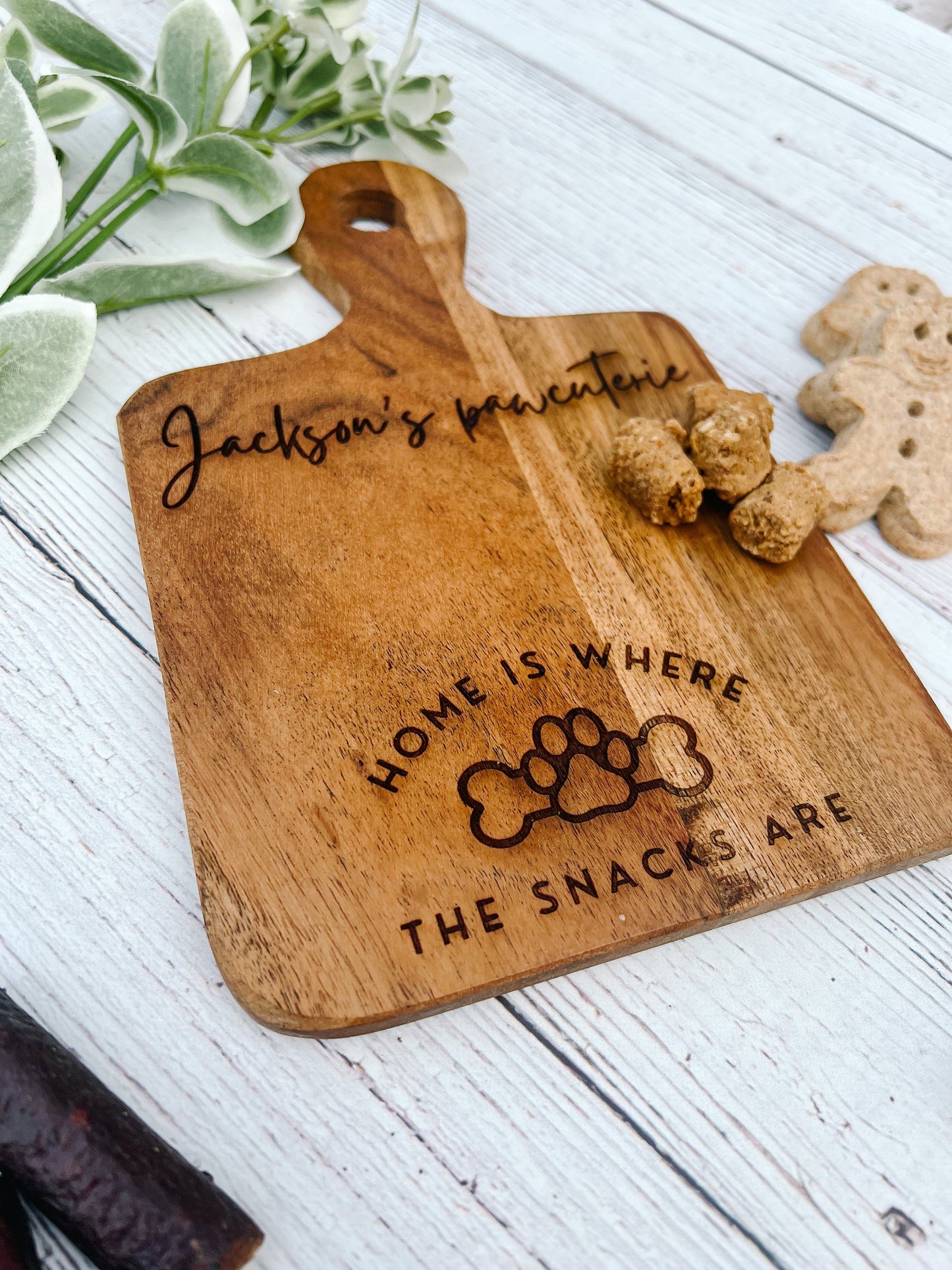 Personalized Dog Charcuterie Board