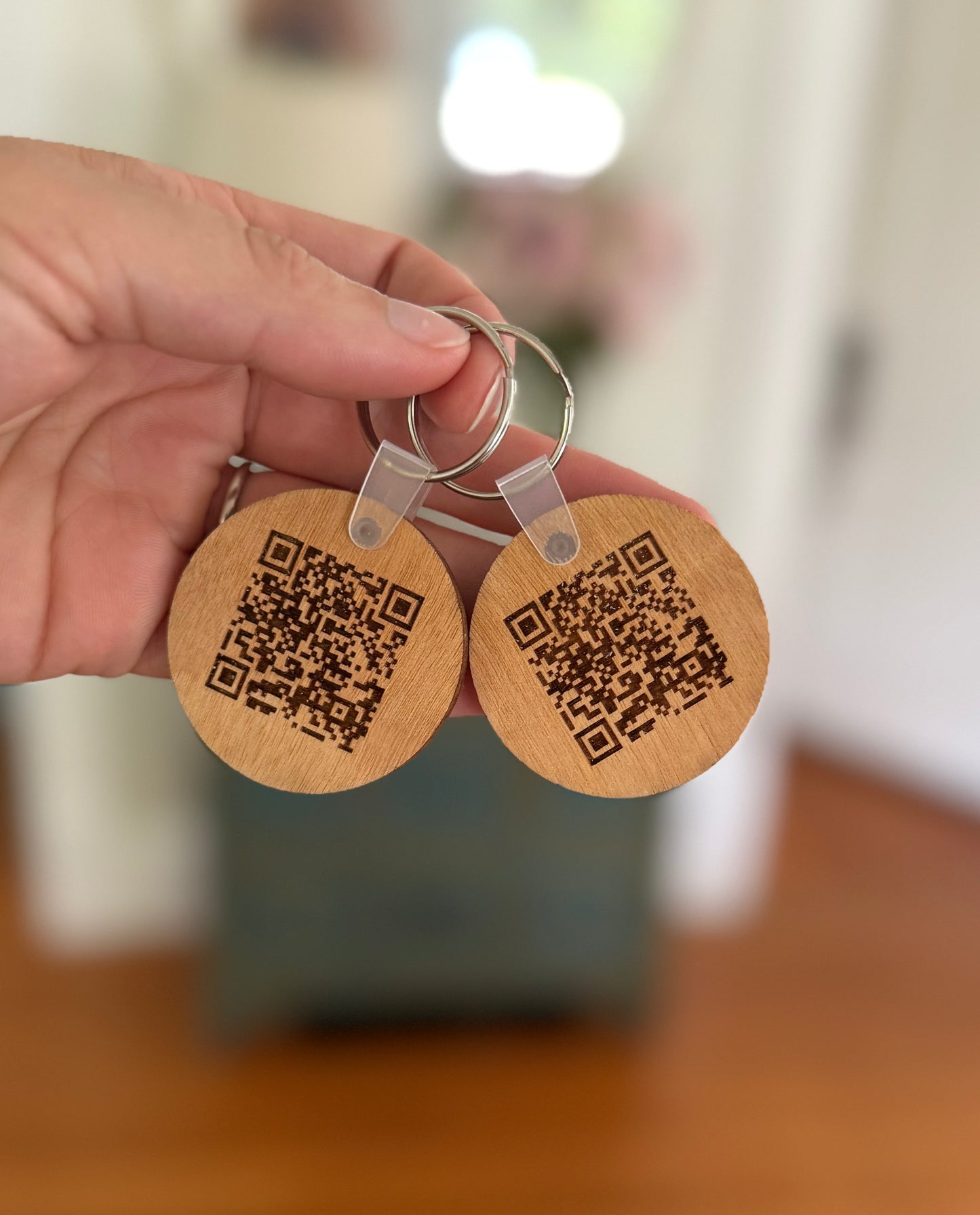 Custom order for Baise Group - Engraved realtor keychains