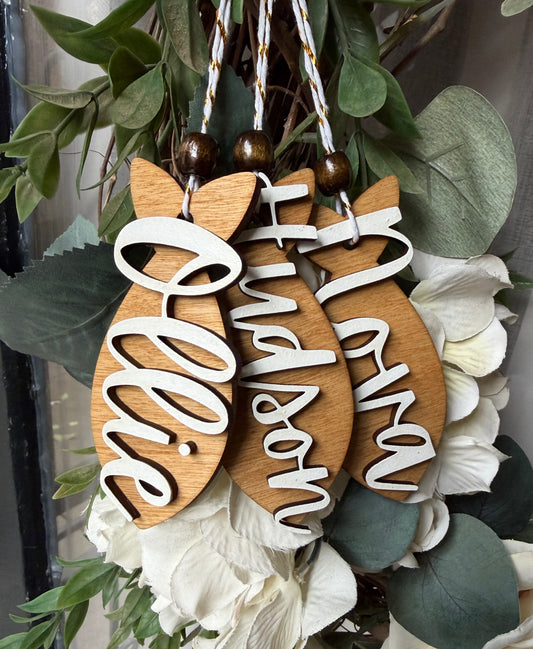 Cat Fish Christmas Ornament