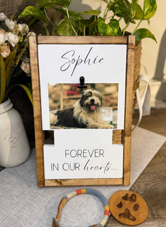 Pet Memorial Collar Holder - Forever In Our Hearts
