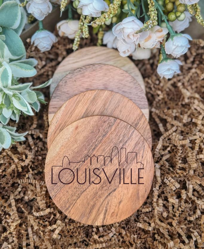 Engraved Bottle Opener Coasters